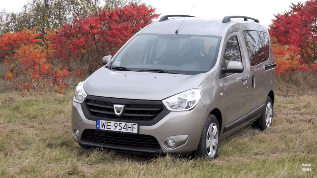 Dacia Dokker s prednje strane