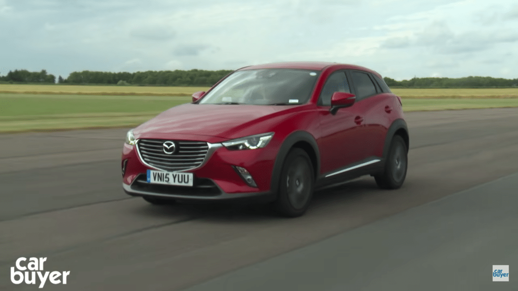 Mazda CX-3 na pisti