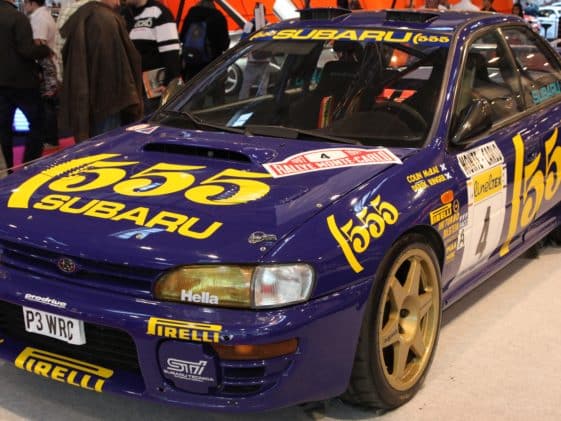 Subaru Impreza WRC s Monte Carlo Rallyja 1997.