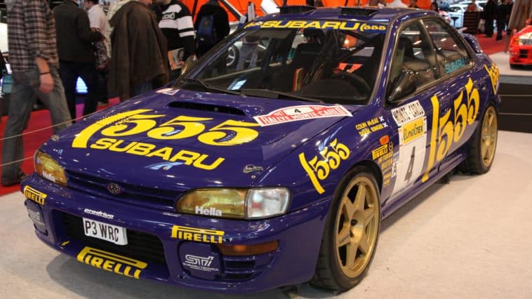 Subaru Impreza WRC s Monte Carlo Rallyja 1997.