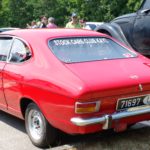 Crveni Opel Kadett B Coupe iz 1971. godine