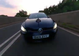 Tamni Golf 7 GTD na cesti