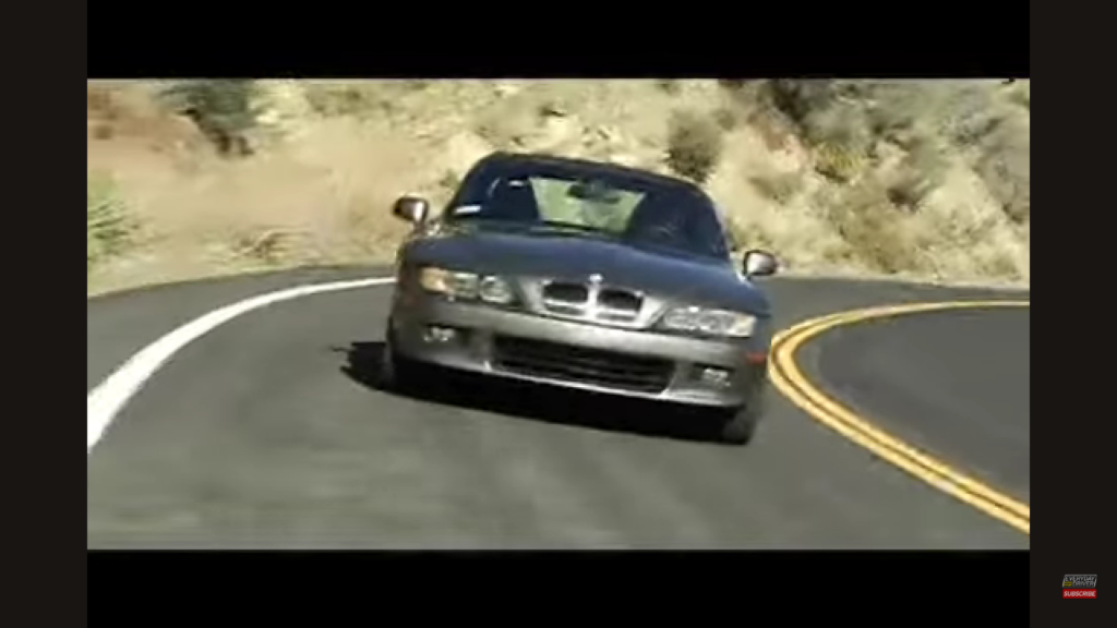 BMW Z3 na cesti