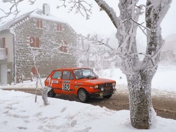 Fiat 127 Sport iz 1978. godine tijekom relija u Monte Carlu