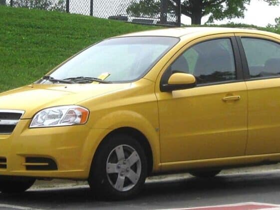 Chevrolet Aveo 2008. godište