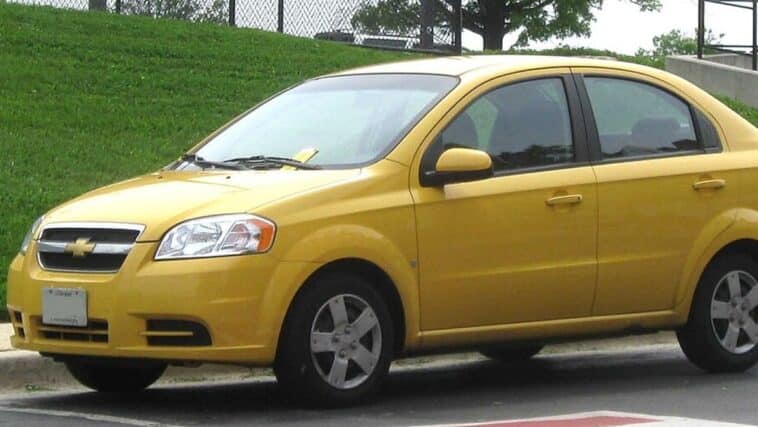 Chevrolet Aveo 2008. godište