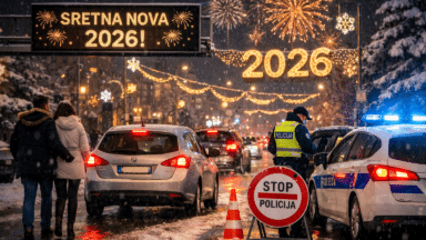 Nova godina: 9 savjeta za siguran doček nove godine na cesti