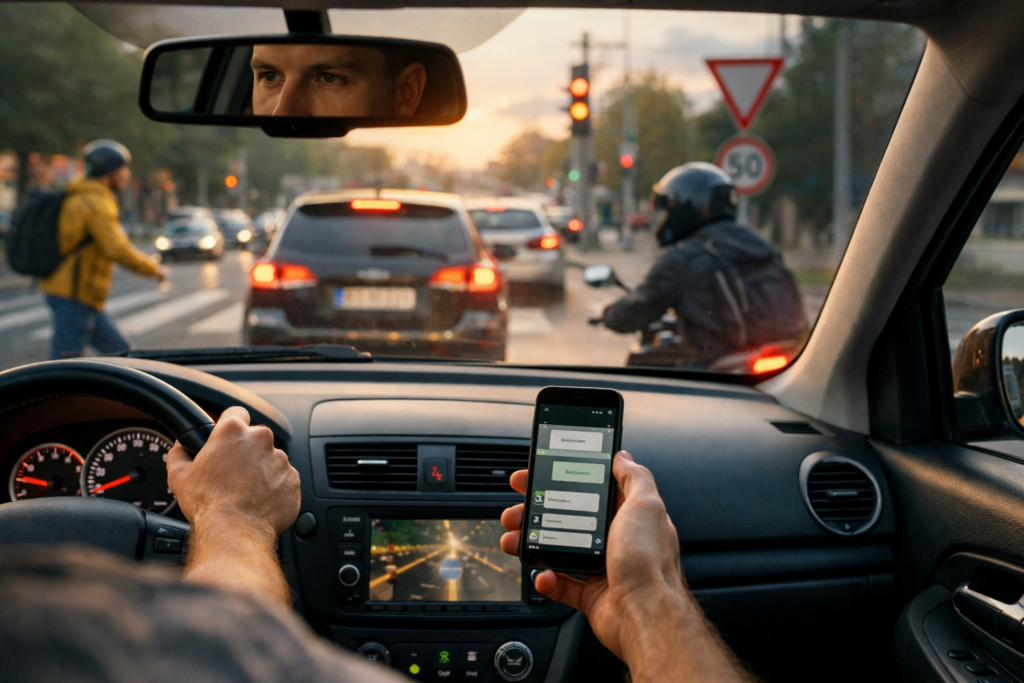 Navika sigurnog i nesigurnog vozača