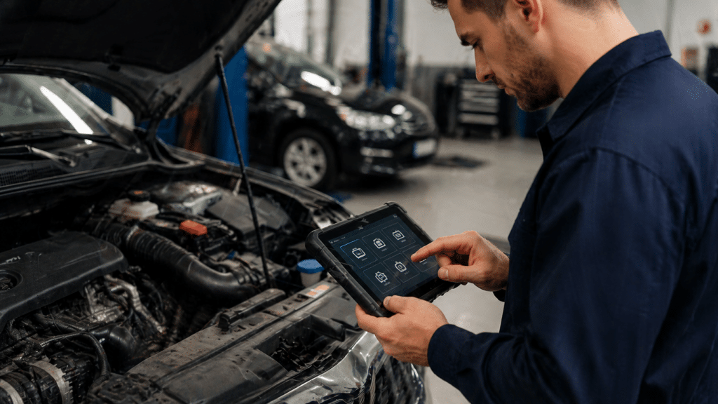 Spojimo uređaj za dijagnostiku vozila