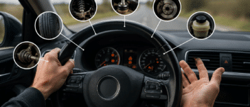 Auto volan: 9 znakova da nešto nije u redu