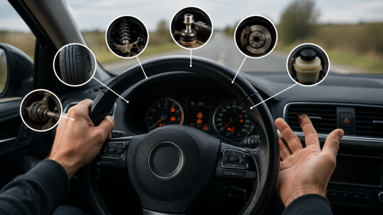 Auto volan: 9 znakova da nešto nije u redu